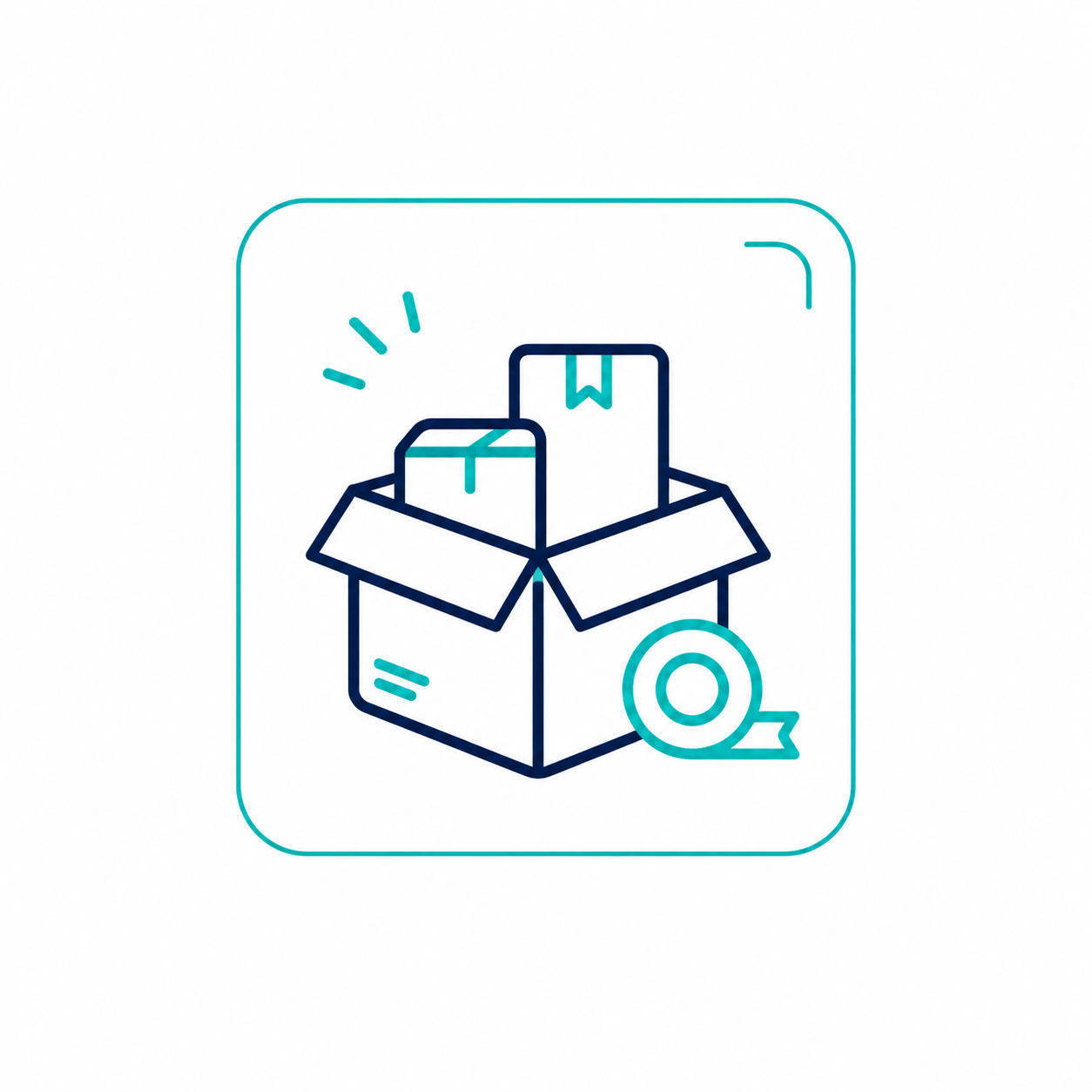 Packing workload icon
